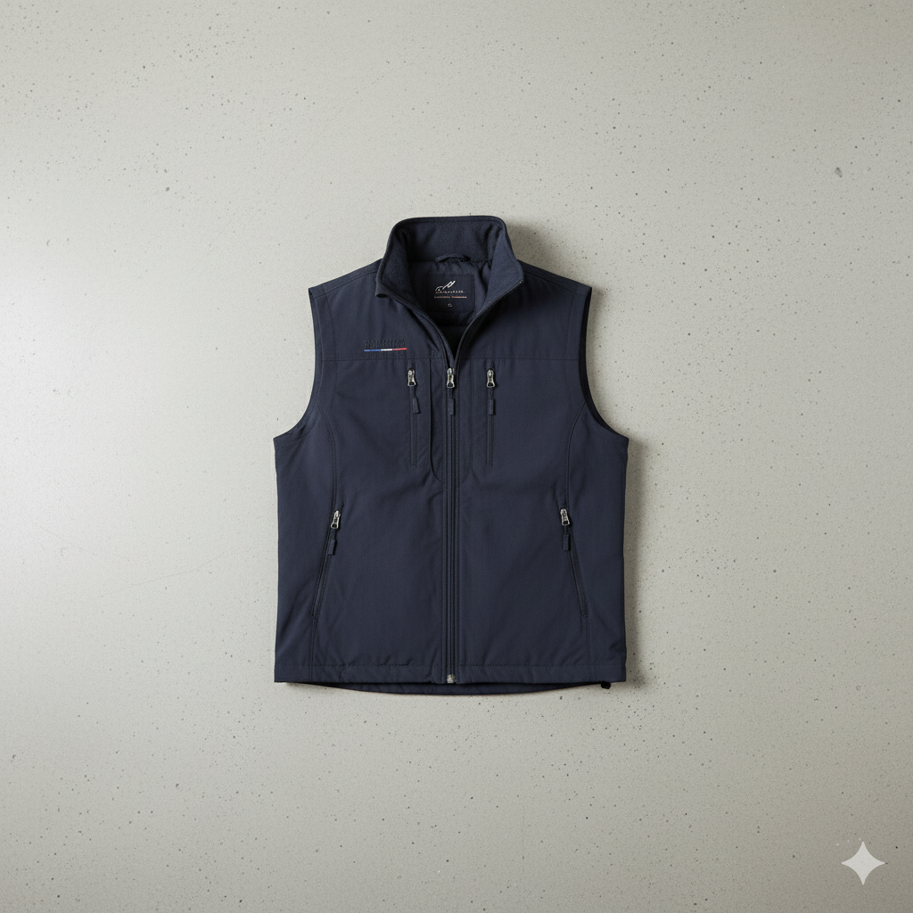 Herren Outdoor Weste mit Taschen | Leicht & Atmungsaktiv | Übergang
