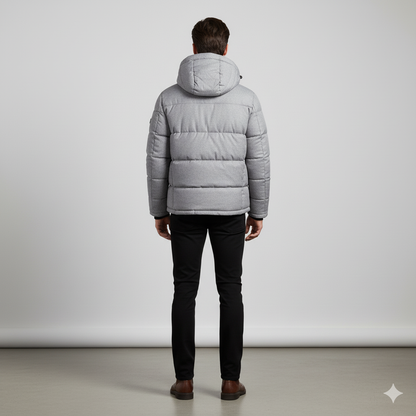 Warme Herren Daunenjacke mit Kapuze | Winter | Outdoor