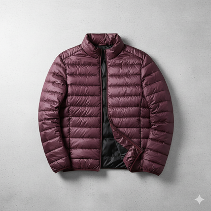 Leichte Herren Steppjacke mit Stehkragen | Übergang | Atmungsaktiv