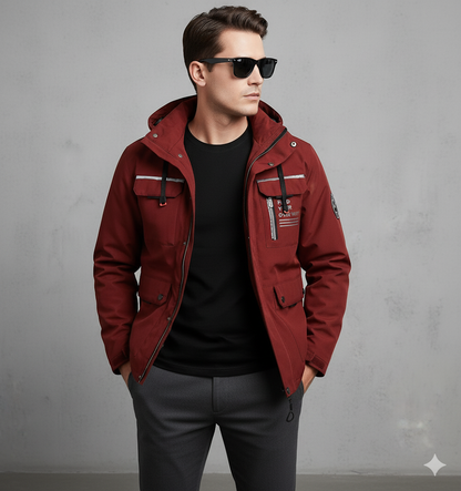Herren Winterparka mit Kapuze | Winddicht & Warm