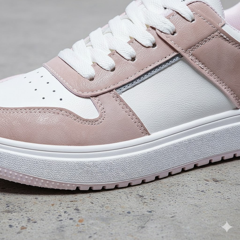 Damen Sneaker modern & bequem | Zweifarbiges Design