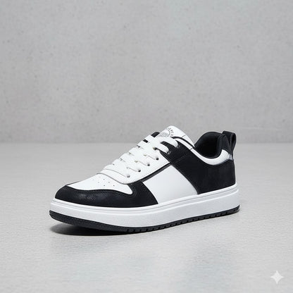 Damen Sneaker modern & bequem | Zweifarbiges Design
