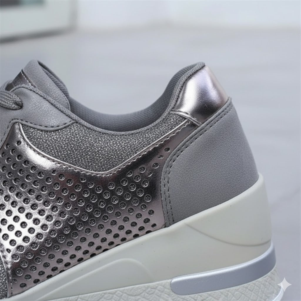Damen Sneaker mit Keilabsatz | Bequem & Atmungsaktiv