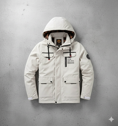 Herren Winterparka mit Kapuze | Winddicht & Warm