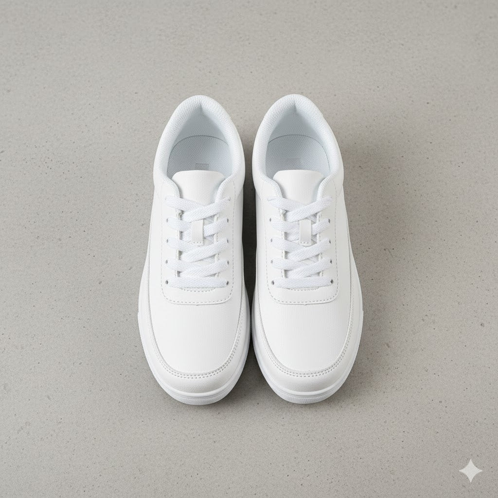 Herren Sneaker Weiß | Bequem & Atmungsaktiv für Alltag & Herbst