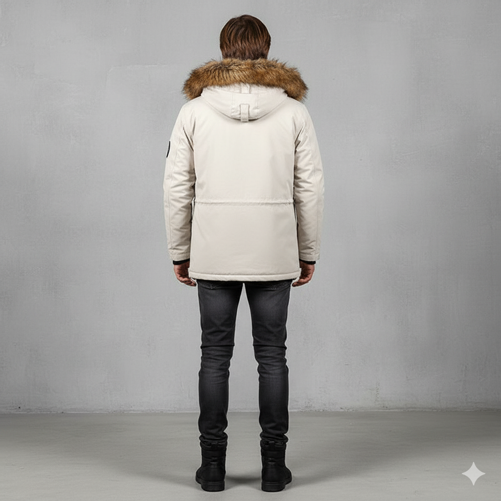 Herren Winterparka mit Kapuze | Winddicht & Warm