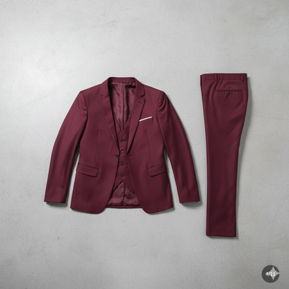 Herren Anzug 3-teilig | Slim Fit Elegant für Business & Hochzeit