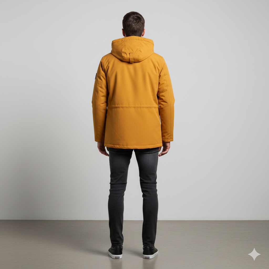 Herren Winterparka mit Kapuze | Winddicht & Warm