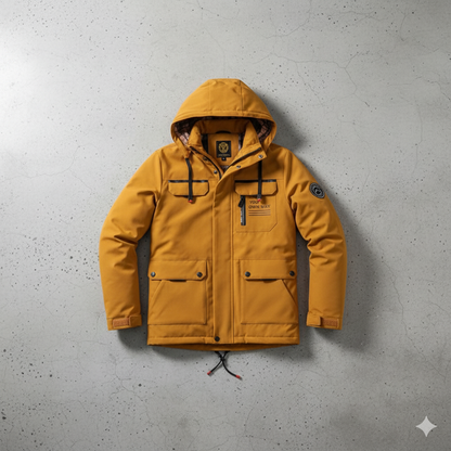 Herren Winterparka mit Kapuze | Winddicht & Warm